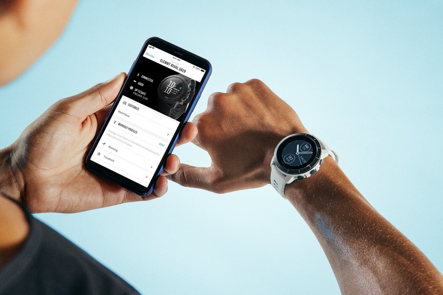 smartwatch, fitness watch, sport watch, digital watch, activity tracker, wearable device, product launch, brand awareness, lifestyle, fresh, trustworthy, blue, neutral